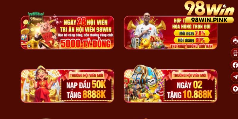 Tìm hiểu đôi nét về chương trình khuyến mãi 98Win